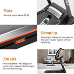 SUMKEA Folding Treadmill with Incline 330 lbs Capacity - Model FBFT2KK
