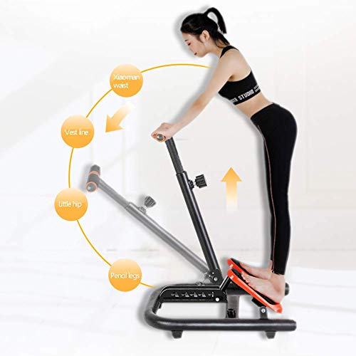 BIEKANNM Adjustable Height Standing Foot Pedal - Non-slip Stepper for Slimming - Compact Fitness Equipment