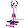 JAZHSMOM Silent Climbing Pedal Machine | Home Female Weight Loss Fitness Equipment | Small Stovepipe Machine 1 | Pink, 31x48inch
