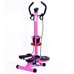 JAZHSMOM Silent Climbing Pedal Machine | Home Female Weight Loss Fitness Equipment | Small Stovepipe Machine 1 | Pink, 31x48inch