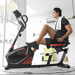 HARISON Magnetic Recumbent Exercise Bike HR-B8: Stationary Bikes for Seniors with Table Holder (Updated) Y2023