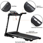 CADENJP Smart Treadmill with Auto Incline, Speakers, and LCD Monitor - Folding Electric Treadmill for Home Gym (Model: N/A)